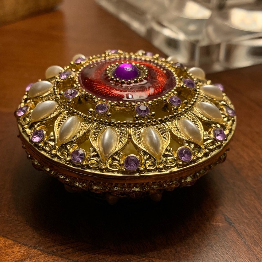 Jeweled Trinket Box